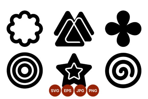 Download Black Abstract Geometric Shapes - Premium Resources