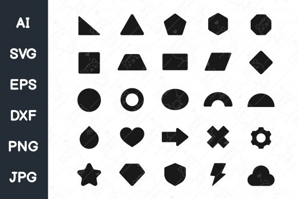 Download Basic Geometric Shapes. Simple Circular - Simple Collection