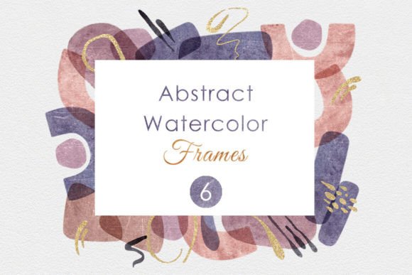 Download Abstract Watercolor Frames - Frame Collection