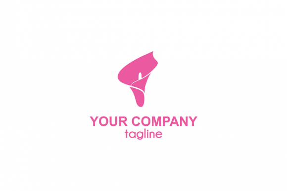 Download Simple Line Art Flower Logo - Simple Collection
