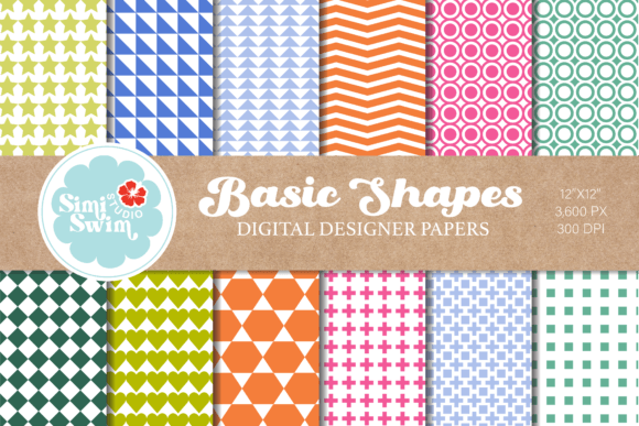 Download Basic Geometric Shapes Spring Patterns - Geometric shape Collection