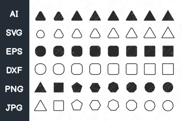 Download Basic Geometric Shapes - Geometric shape Collection